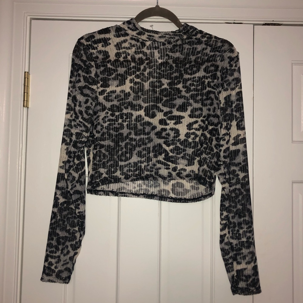 Cheetah Crop Top